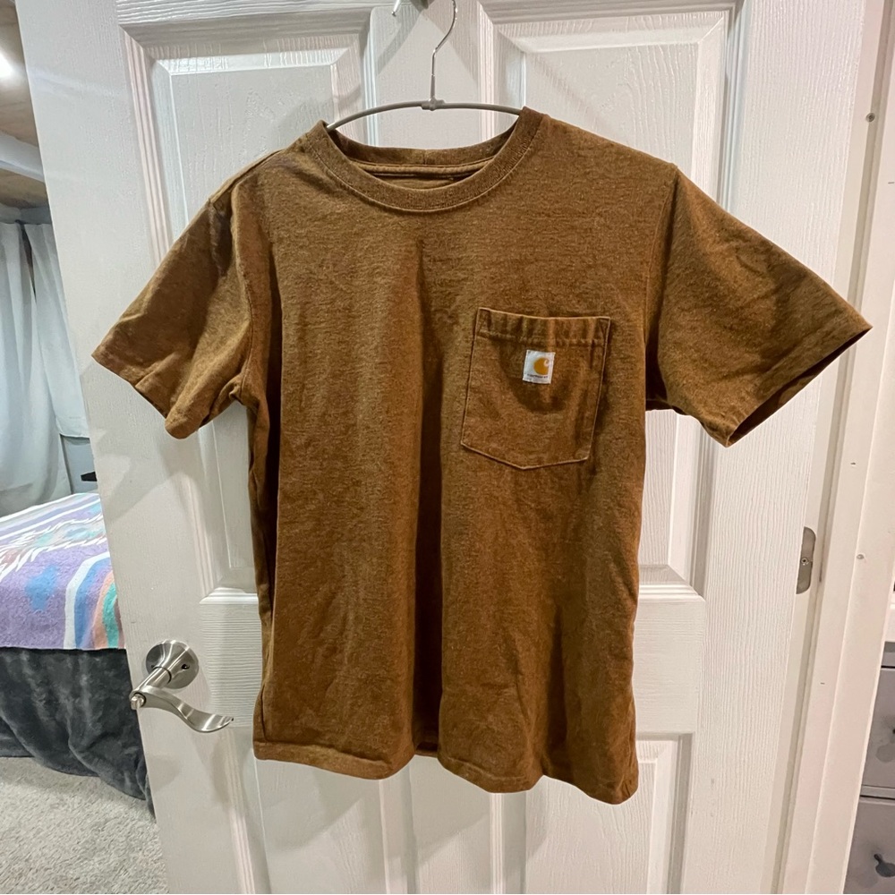 Carhartt Women's Loose Fit Heavyweight Short-Sleeve Pocket